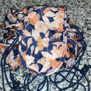 Super cute drawstring pouch cosmetics bag NWOT NEVER USED